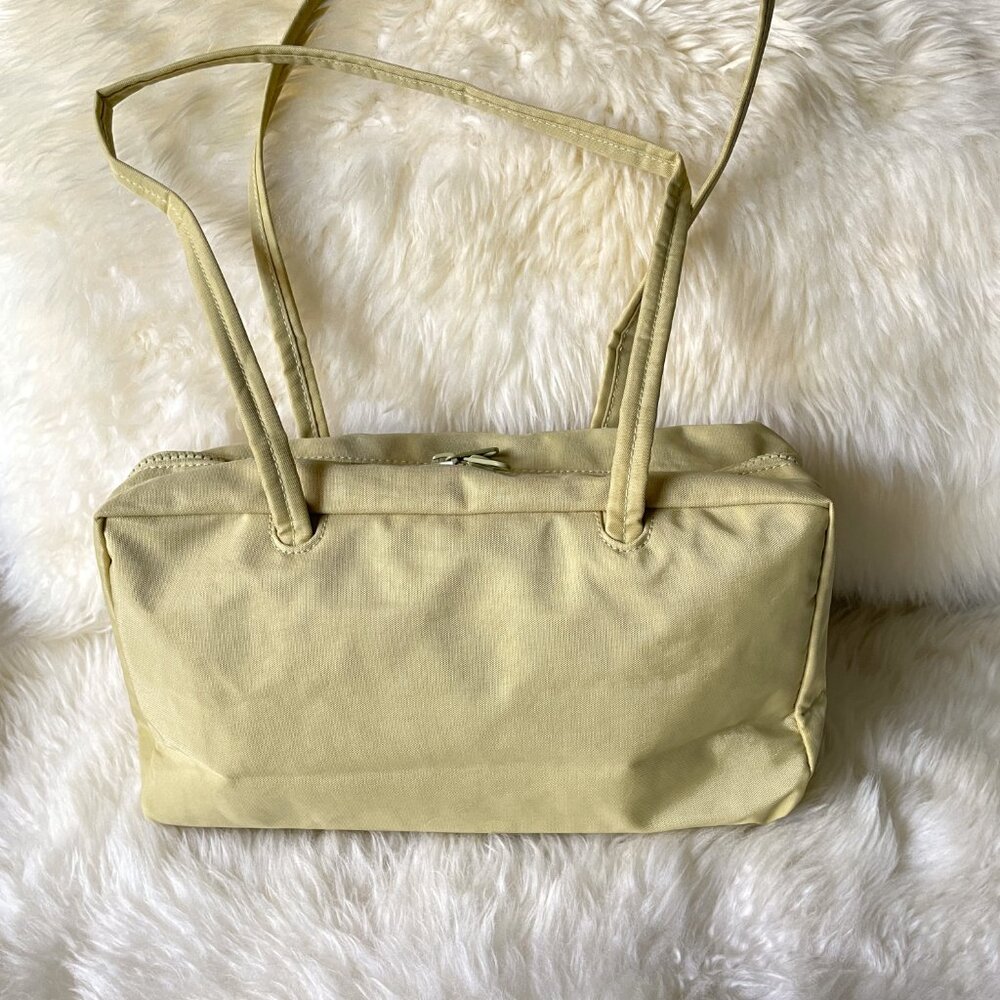 NWT Baggu Regular Nylon Bowler Bag - Butter - Picture 3 of 10